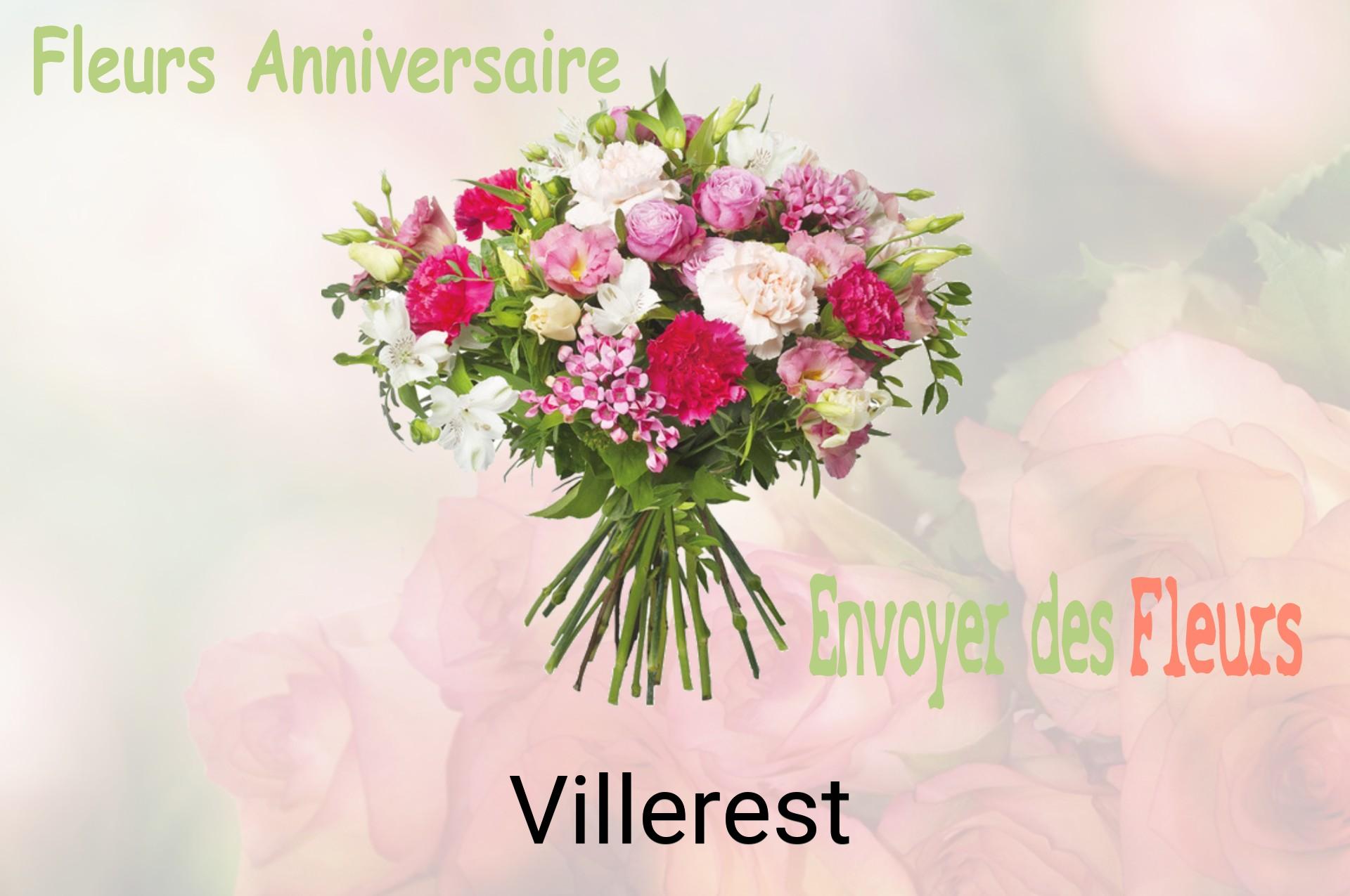 Bouquet de fleurs d’anniversaire livré à Villerest