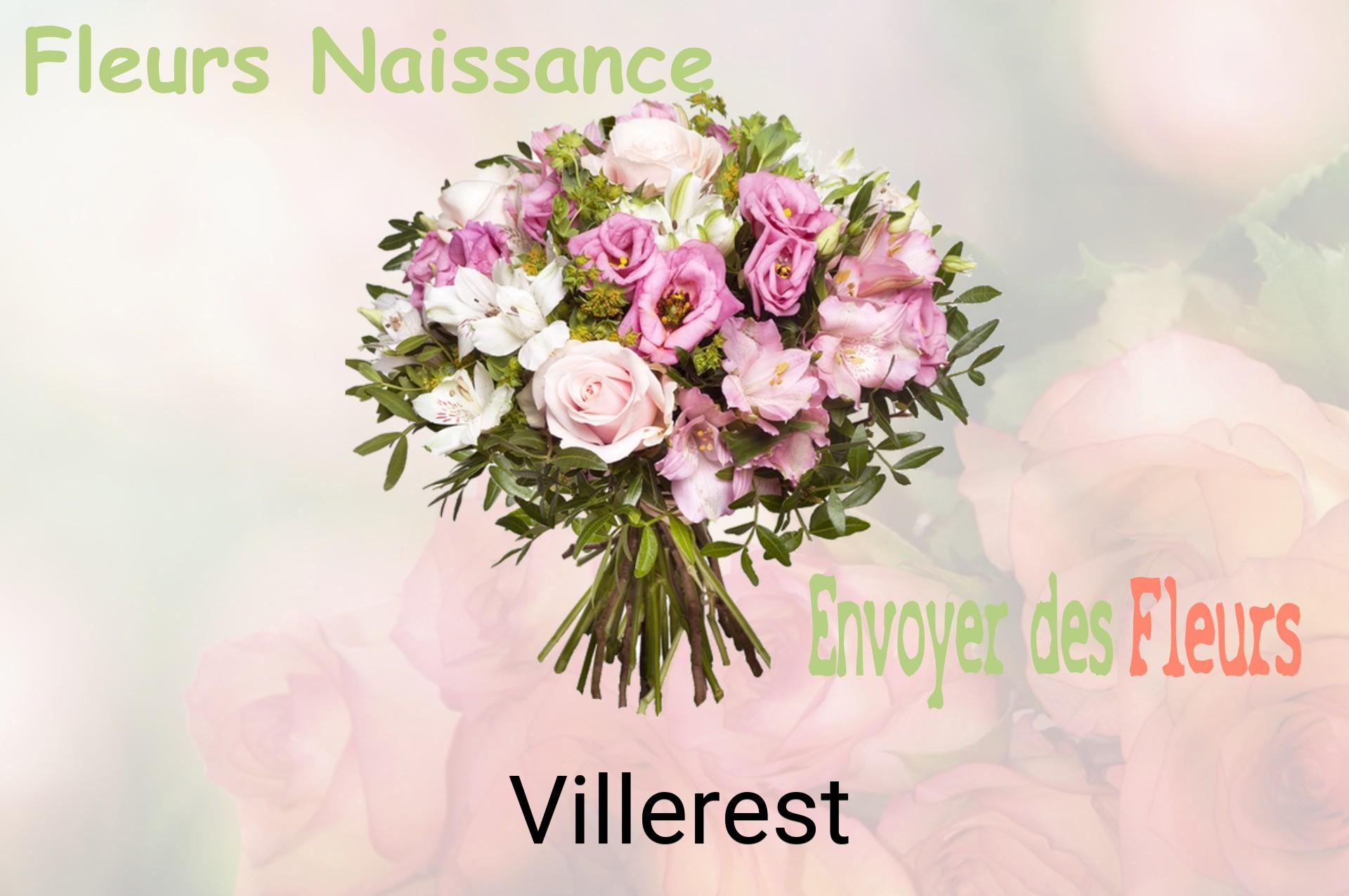 Bouquet de fleurs de naissance livré à Villerest