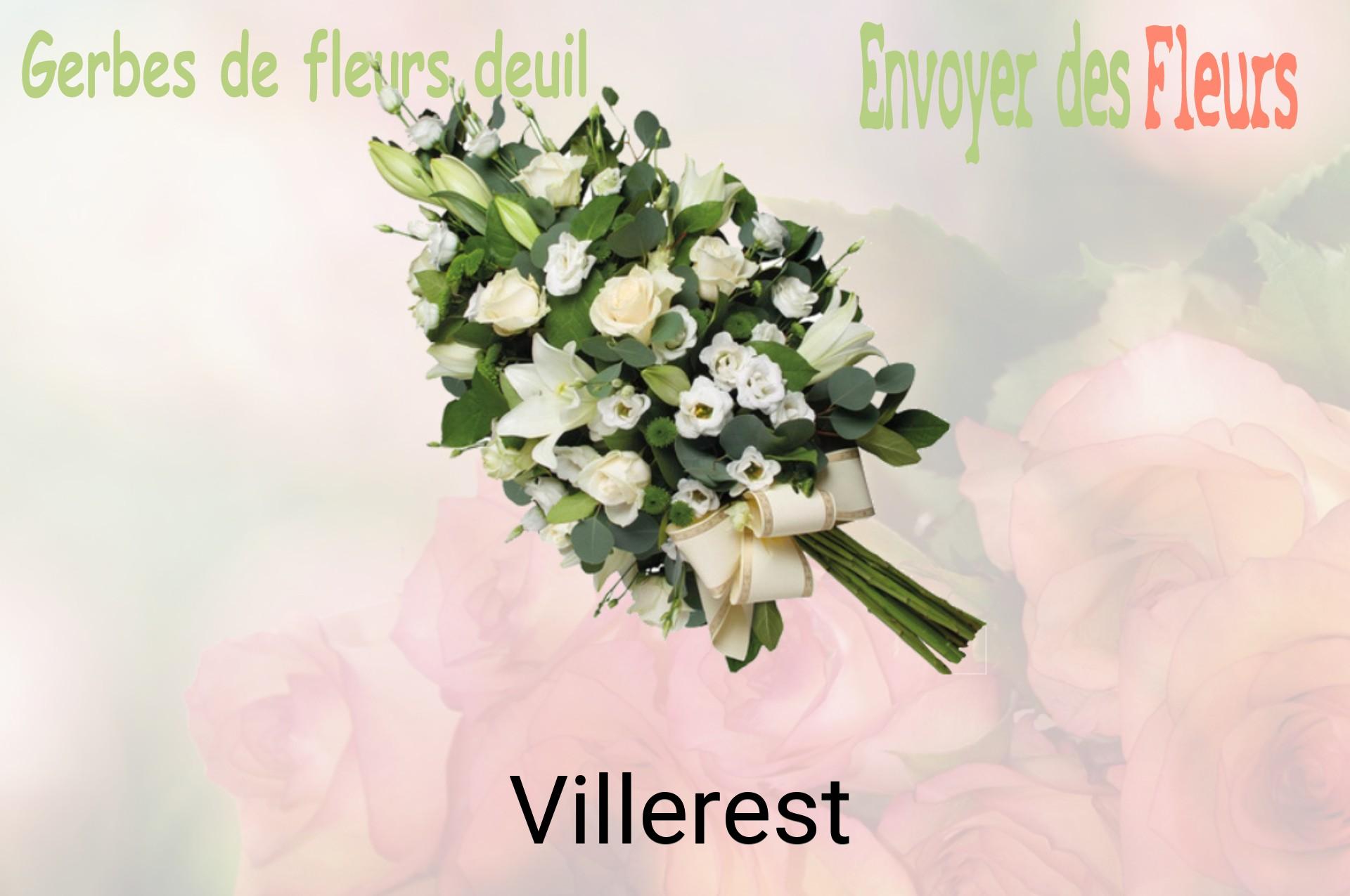 Gerbe de fleurs de deuil livrée à Villerest